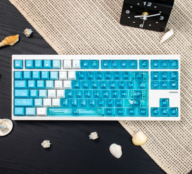 keycap Heart Beat Blue 