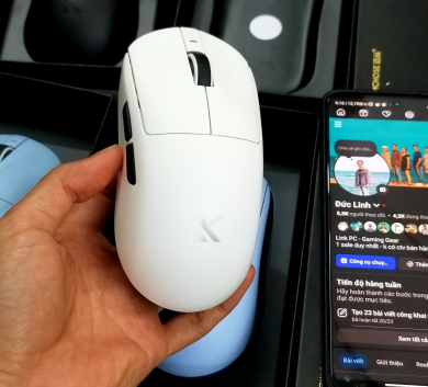 Chuột Mchose A7 Pro WHITE 3395 Like New Full Box