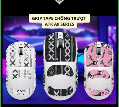 Miếng Dán Chống trượt | Grip Tape Chống Trượt Cho Chuột ATK A9 | A9 SE | A9 PLUS | A9 PRO | A9 ULTRA