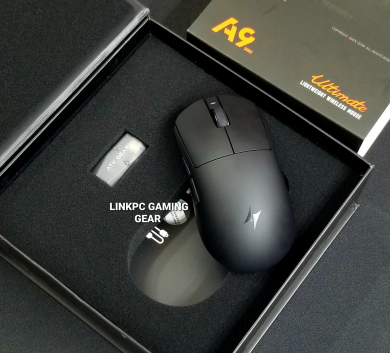 Chuột Gaming Không Dây  ATK A9 Ultimate BLACK Like New Fullbox  3950Ultra 8khz