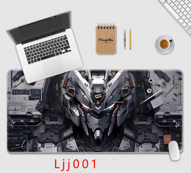 Pad chuột - deskmat size lớn 90x40 cm dày 4mm may viền - Mẫu Ljj001