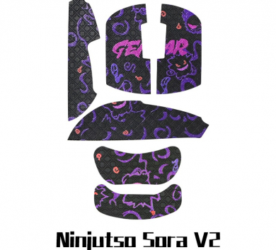 Miếng Dán Chống trượt | Grip Tape (Griptape) Chống Trượt Cho Chuột Ninjutso Sora V2