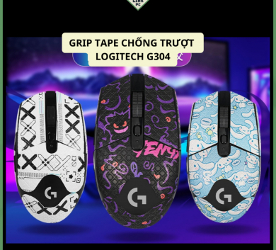 Miếng Dán Chống trượt | Grip Tape (Griptape) Chống Trượt Cho Chuột Logitech G304