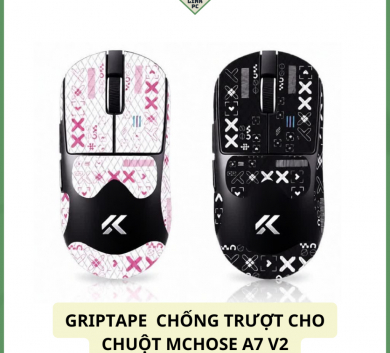 Miếng Dán Chống trượt | Grip Tape Chống Trượt Cho Chuột Mchose A7V2