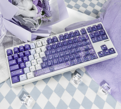 keycap Heart Beat Purple 