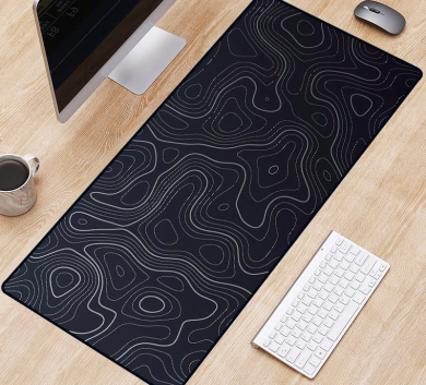Pad chuột - deskmat size lớn 90x40 cm dày 4mm may viền - Mẫu Lbgz012