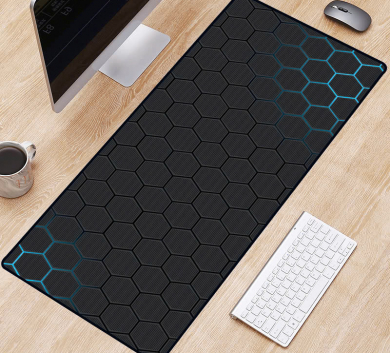 Pad chuột - deskmat size lớn 90x40 cm dày 4mm may viền - Mẫu Lbgz014