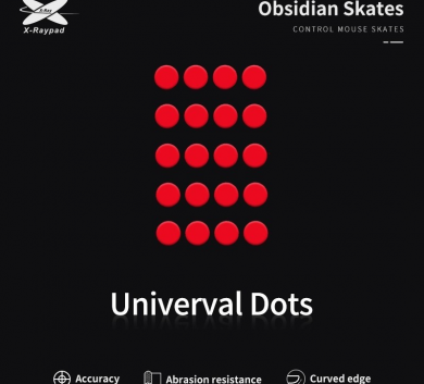 Tấm Mouse feet Dot - Feet Feet X-RAYPAD Obsidian Control DIY Cho chuột