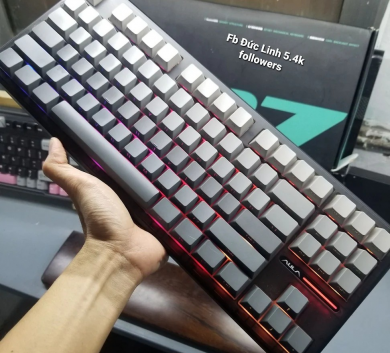 	Phím Aula F87 Pro Polar Black Pin 4000mah 3 Mode 2nd FullBox - Switch Golden