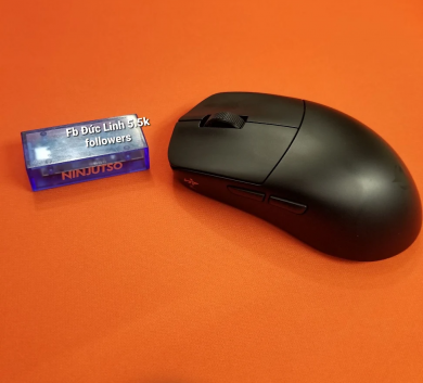 Chuột Gaming Không Dây Siêu Nhẹ Ninjutso Sora v2 Black 2nd - PAW3395 39g