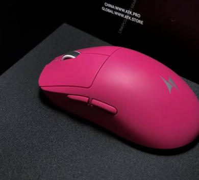 Chuột ATK A9 Pro - Pro Max Hồng